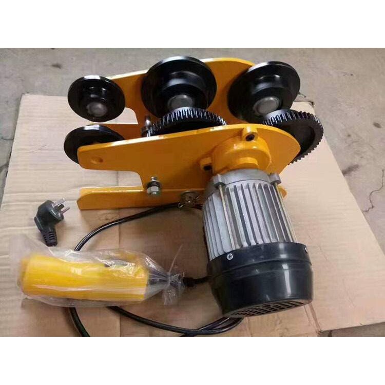 微型电动葫芦500公斤1吨跑车轨道工字钢220v行车单轨小车左右行走