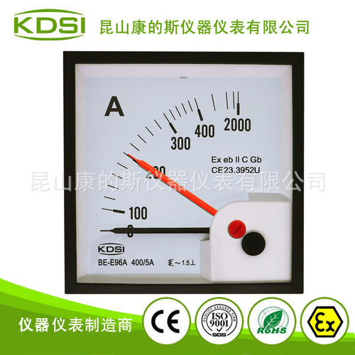 KDSI双指针防爆电流表5倍过载