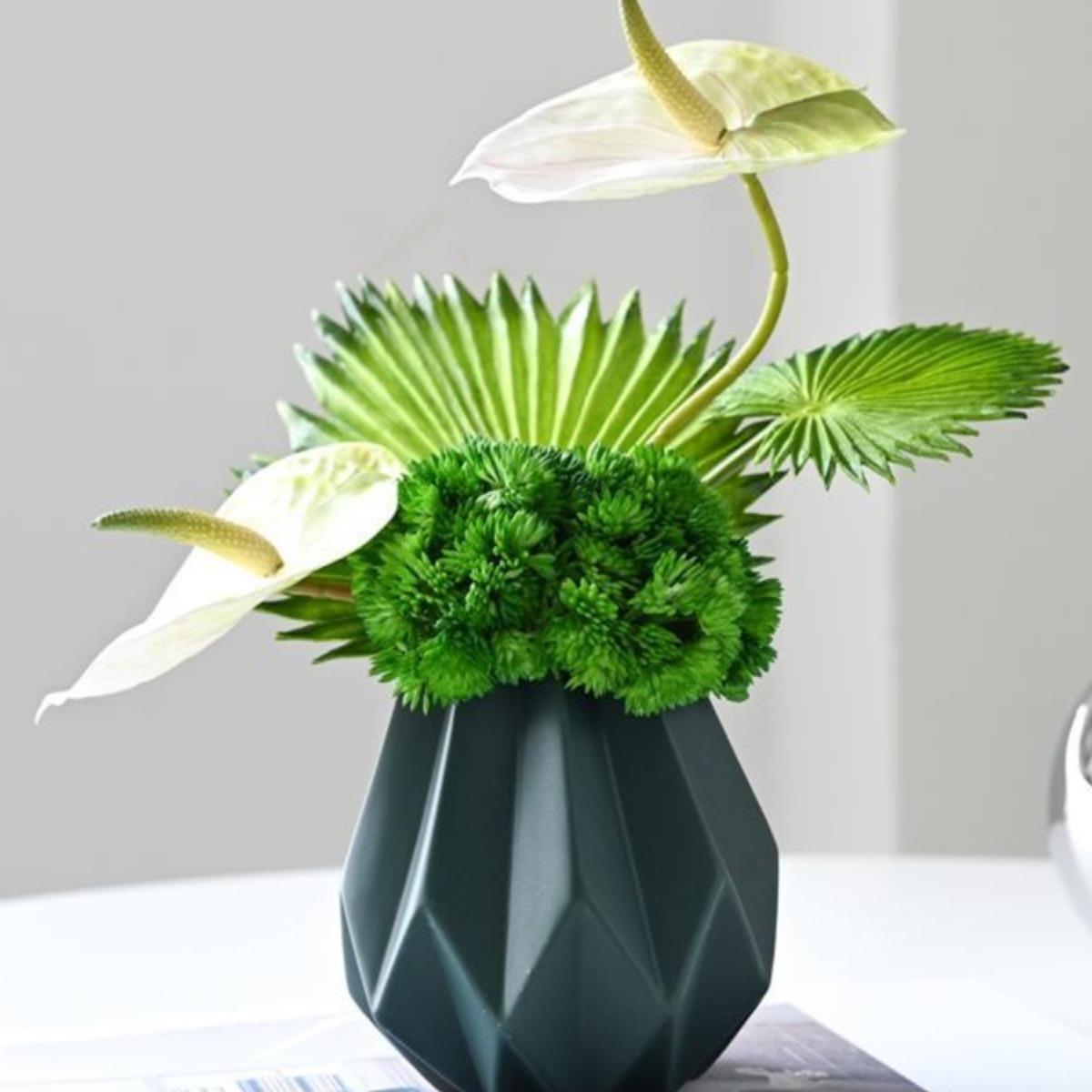 假花仿真花摆设绿植摆件餐桌装饰高级干花绢花客厅适合摆放的花