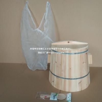 蒸饭桶 木桶蒸米桶蒸米饭木桶快餐蒸木子香杉木木桶蒸酒桶垒德株