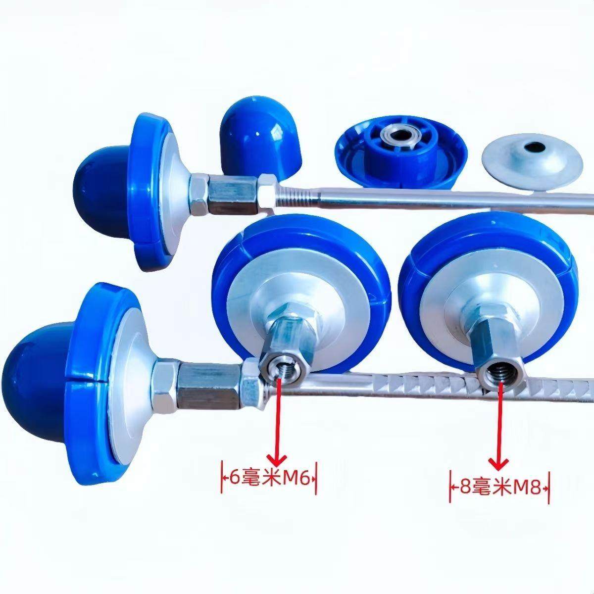 胶枪配件胶枪旋转推头推盘推片电动胶枪轴承旋转推头螺纹M6M8,五金/工具,玻璃胶枪,淘宝优惠券,粉丝福利购,淘宝优惠卷