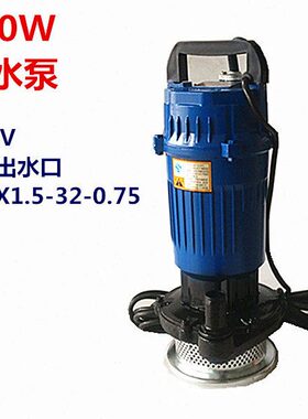 抽水潜水泵0家用VW灌溉园林相排水K220075单75农用浇花.W井下洗车