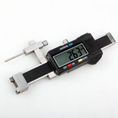 尺汽车点0差mm40▽ 尺 游标断差规段差车身三面数显钣金