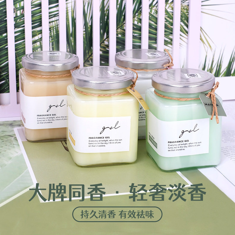 小清新水果香膏创意礼品无火香薰精油香熏空间空气除味香氛