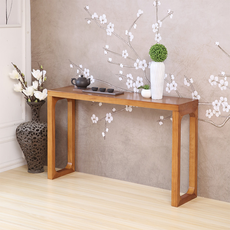 玄关桌实木玄关台隔断吧台香案条案沙发背几墙边桌装饰柜