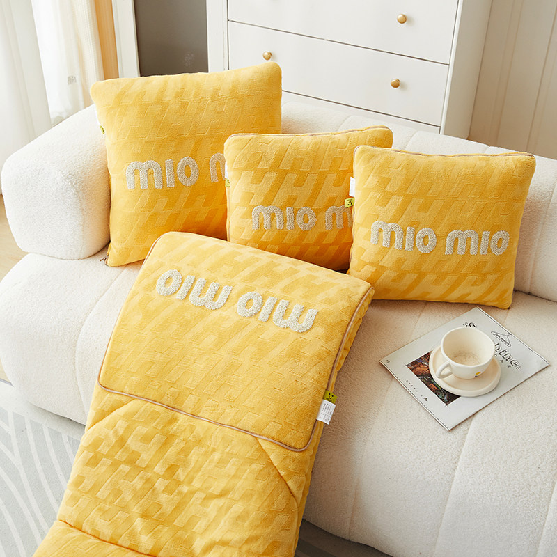 加厚抱枕被两用公室午睡毯二合一车载折叠午休空调毯靠垫,居家布艺,抱枕被,淘宝优惠券,粉丝福利购,淘宝优惠卷