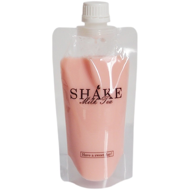 大口径吸嘴饮料手摇茶包装袋一次性水果茶珍珠椰果奶茶自制酸奶袋