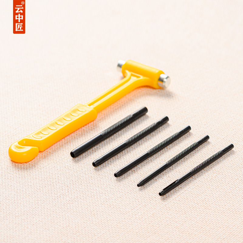 剪纸工具装 专用打孔器 手工刻纸工具打孔器抹油打孔器小锤