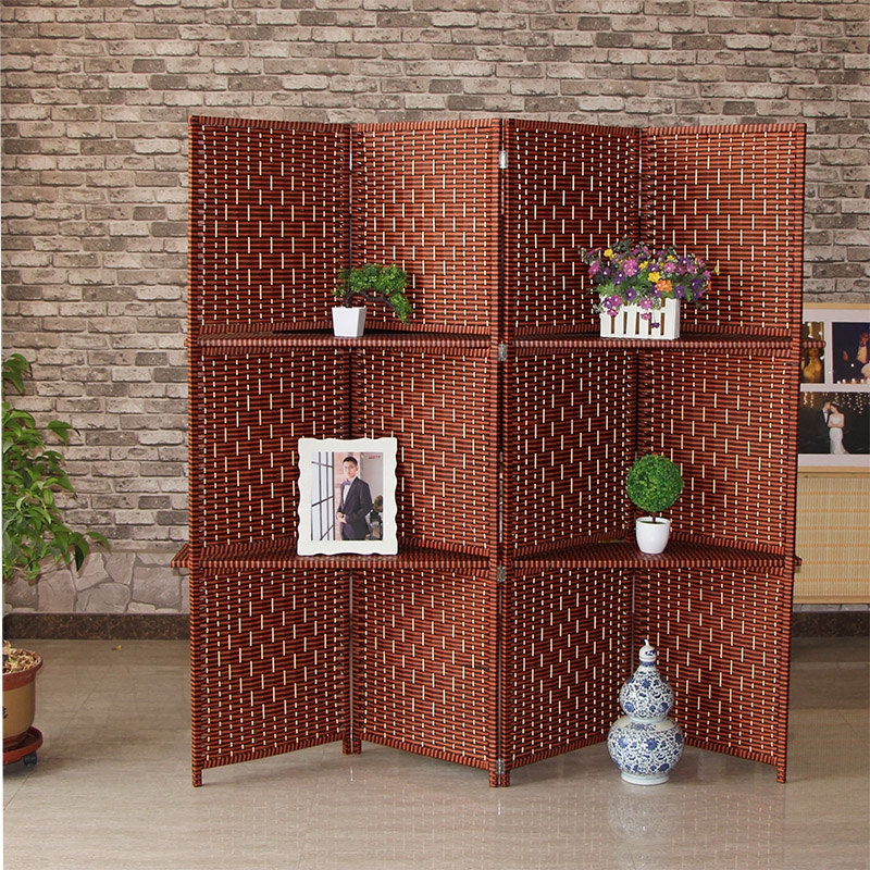 中式屏风隔断卧室办公客厅酒店玄关折叠移动餐厅折屏时尚现代