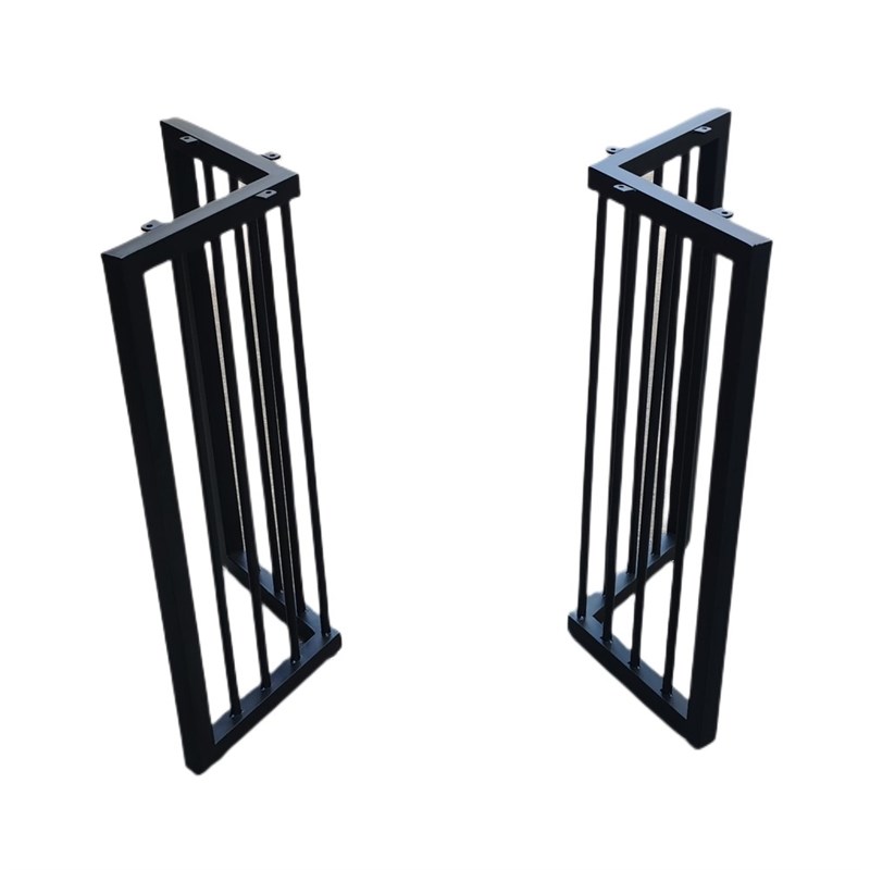 岩板餐桌架大理石桌子支架金属桌脚大阪办公桌腿茶几吧台支撑定制