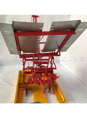 小型手摇式插秧机 双行人力步退式水稻种植机  水田秧苗栽种机