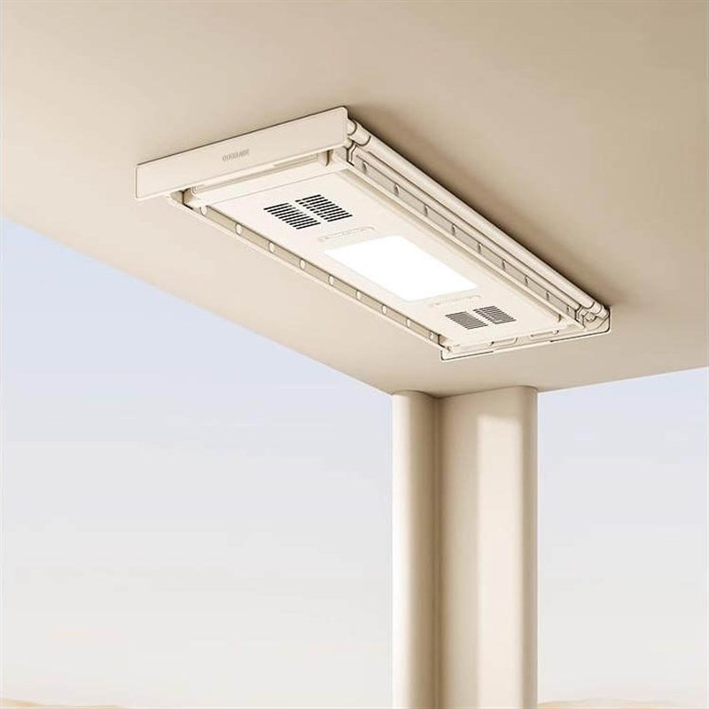 恋晴奶油风电动晒衣架阳台遥控式升降晒衣架智能自动烘干家用凉衣