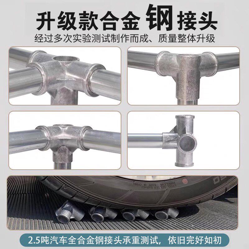 家用卧室全钢架出租房用布钢管加粗加厚衣橱结实耐用