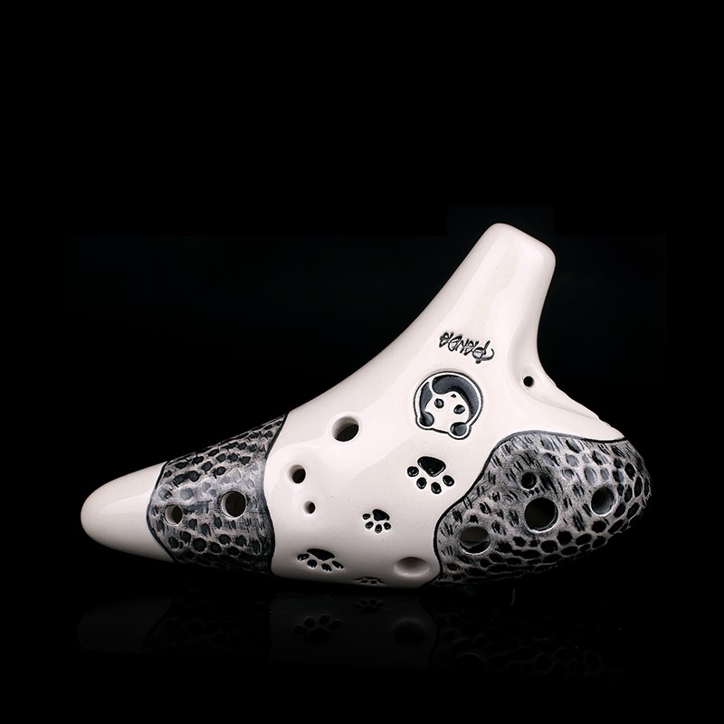 风雅陶笛熊猫陶笛孔 专业 陶笛初学 入门g g陶笛小陶笛