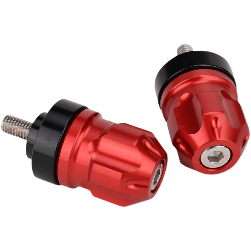 适用KYMCO光阳KRV1改装手把堵头 车把平衡端子铝合金手把塞