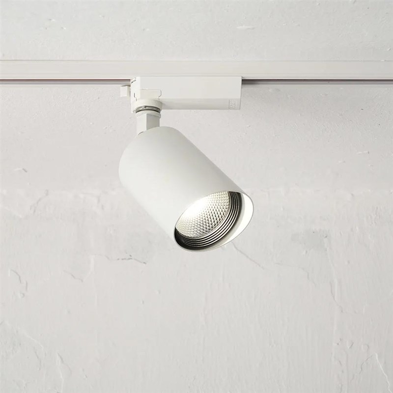 仓折扣】 9显色指数创意商用轨道射灯 白色黑色家用