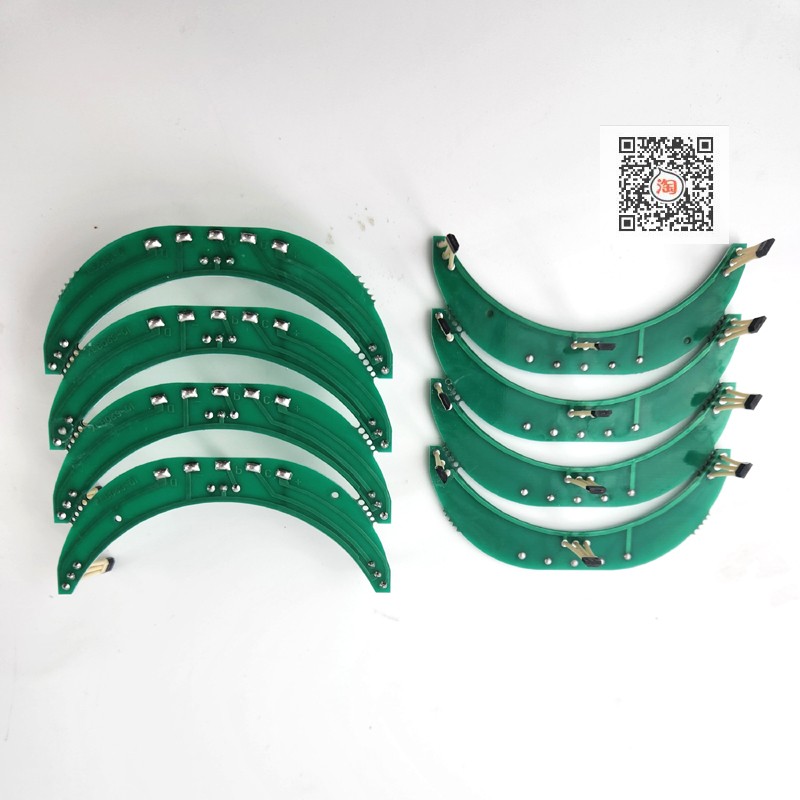 正弦波电机霍尔矢量向量永磁同步电机小功率霍尔总成线路板传感器