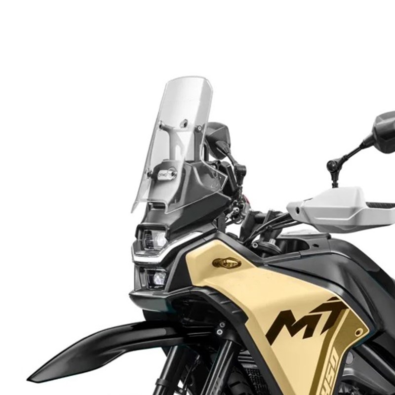 天飞仕适用于春风MT风挡改装MT前挡风加高护胸板