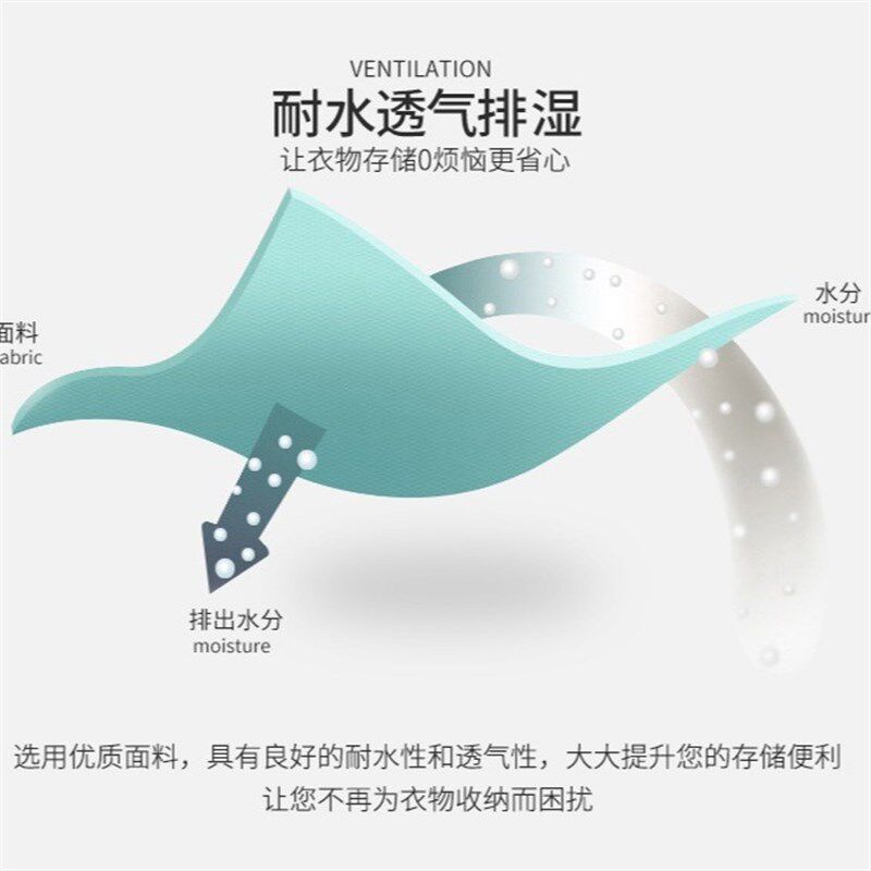 防尘透气涤棉布挂衣橱外罩加厚防水布布外单卖