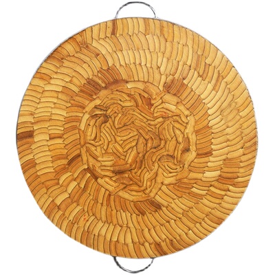 天然楠竹菜板实木加厚圆形商用剁骨板菜墩切菜砧板