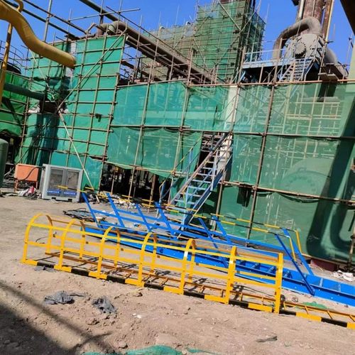 爬梯护笼J图集安全平台人字梯污水池梯子安全爬梯护笼铁梯子