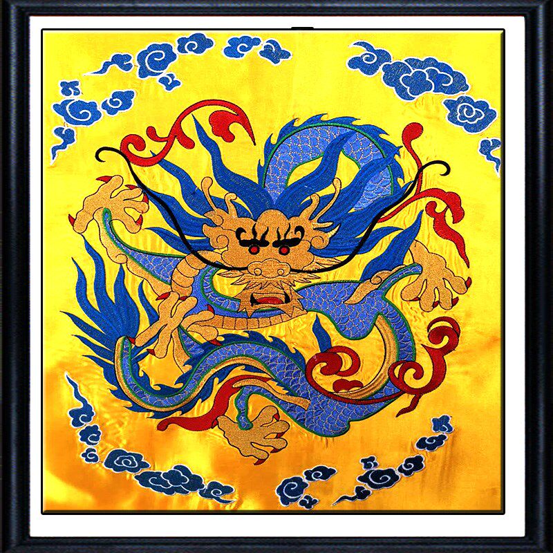 佛堂用品龙具九龙具拜具莲俱法事法会刺绣卧具亚光布青龙俱