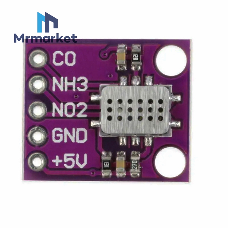 MCU- MICS-6814 空气质量 CO VOC NH3 氮氧化合物 气体传感器