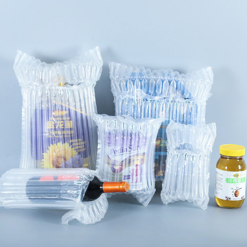 通用柱柱奶粉气柱袋防气泡袋快递运输安全缓冲气囊袋