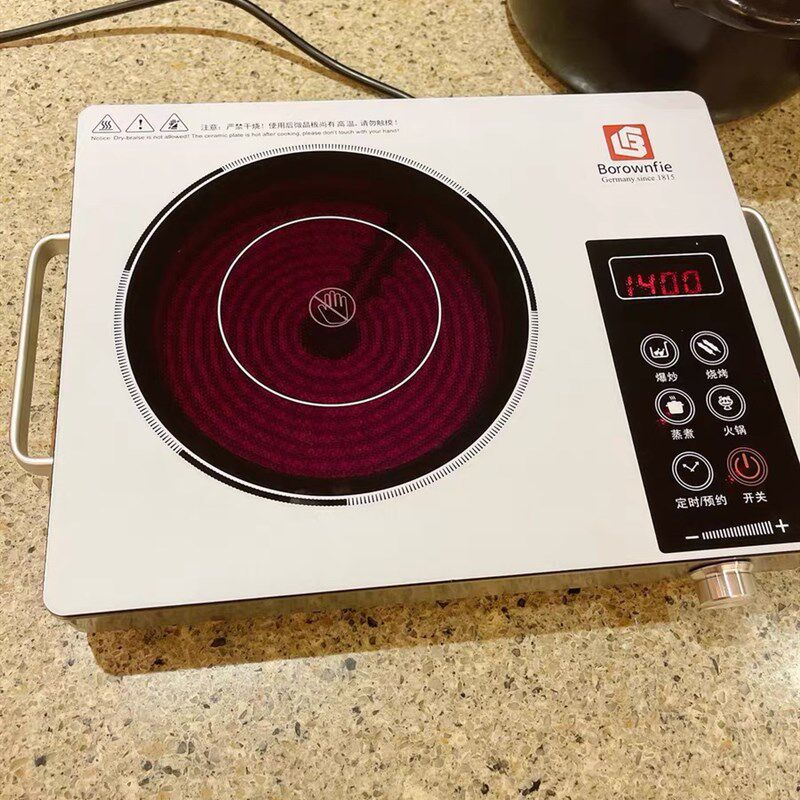新款博菲电陶炉无辐射大功率煎炒菜电磁炉电热光波炉