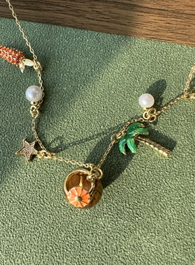 k系列外贸出口松球胡萝卜手链项链