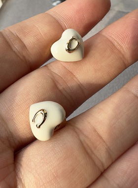 必入系列 实物击中少女心 C系列合集 桃心耳钉 金属耳环蝴蝶耳钉