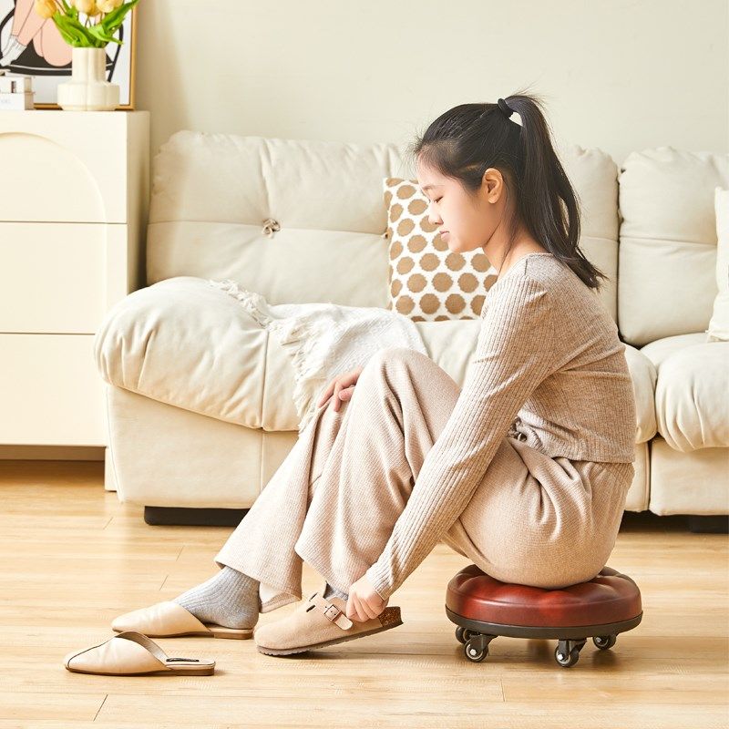 滑轮矮凳带轮小家用美缝儿童学步软凳小板凳万向轮凳,住宅家具,矮凳,淘宝优惠券,粉丝福利购,淘宝优惠卷
