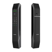 亚太天能指纹锁全自动带智能猫眼防盗门电子密码 锁智能锁