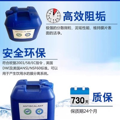蓝旗缓蚀反渗透阻垢剂磷酸盐循环水食品级缓释o膜除垢剂絮凝剂