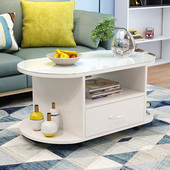 玻璃现代个性 椭圆形功夫茶几客厅小户型经济型创意