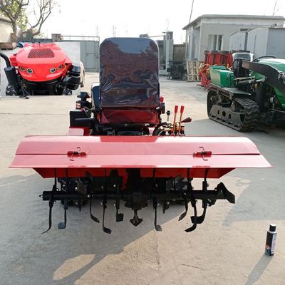 柴油履带式旋耕机 果园微耕机施肥机 大棚草莓垄沟回填拖拉机