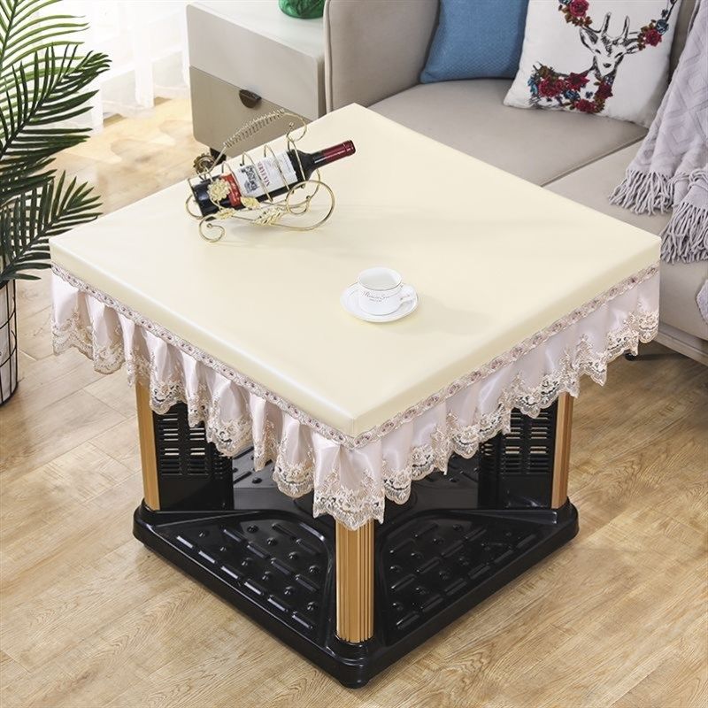正方形茶几桌布餐桌垫U皮革防水防油免洗台布长方形桌麻将机罩,居家布艺,桌布,淘宝优惠券,粉丝福利购,淘宝优惠卷