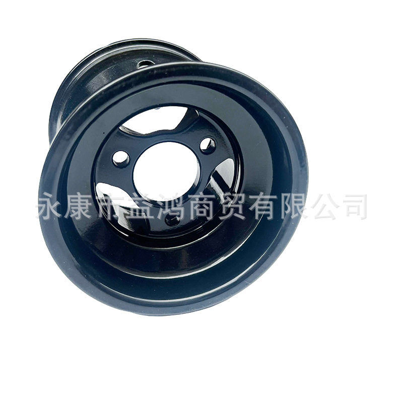卡丁车5寸铝合金轮毂漂移车轮胎铝圈10*3.60-510*4.50-5轮圈轮毂
