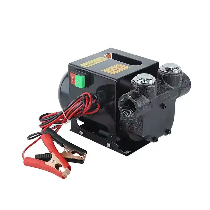 12V24V直流柴油泵电动油泵直流油泵自吸泵电机加油机车载油泵550W