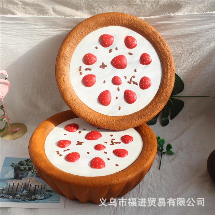 pu慢回弹超大蛋糕真蛋糕摄影道具橱窗摆设早教玩具解压玩