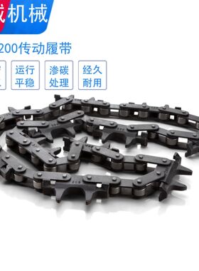 QXG200传动履带悬挂涂装线驱动动力机构装置大链条牛角拨齿重型
