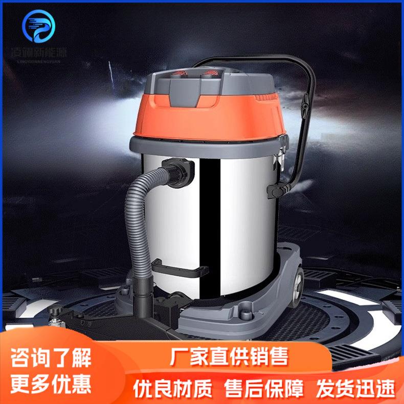 工业吸尘器工业级大功率吸铁屑钢砂木屑粉尘车间仓库桶式吸尘设备