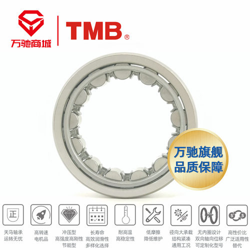 TMB/天马精工RNU1017TN高精度圆柱滚子轴承通用轴承EW/ECJ
