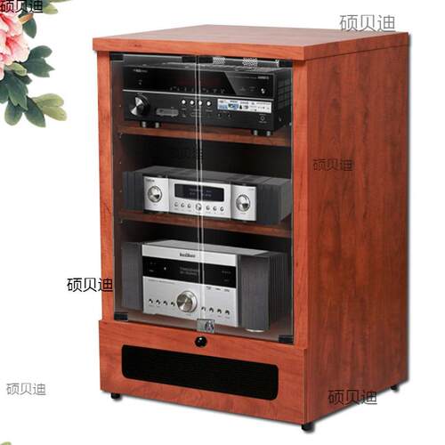 丹莱梅克050功放机架专业音响功放机柜影音设备器材带门柜子脚架