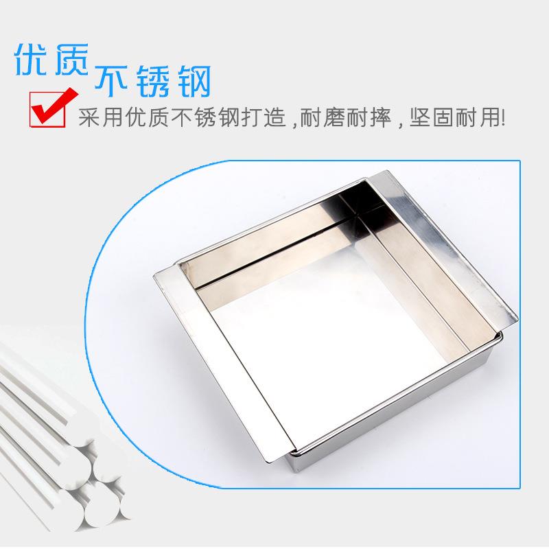 日式不锈钢豆腐成型器制作豆腐模具豆腐工具豆腐盆豆腐盒点心新品