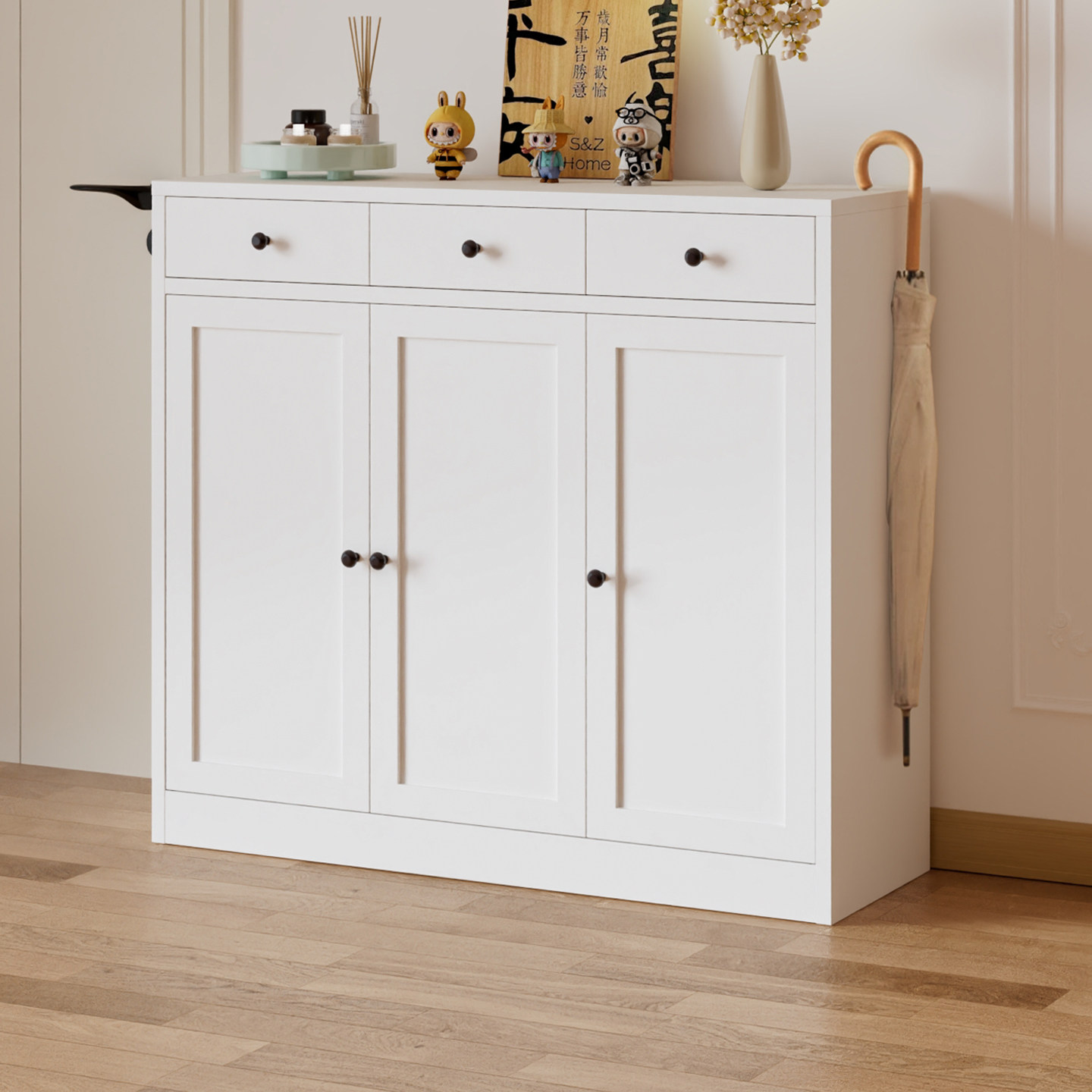 空云钢制家用玄关入户门口收纳鞋柜一体靠墙客厅收纳置物柜储物柜,住宅家具,鞋柜,淘宝优惠券,粉丝福利购,淘宝优惠卷