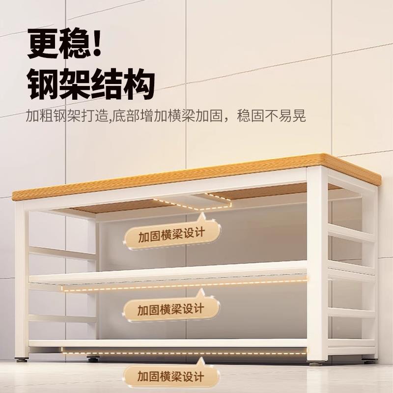 房多功置物架CFZW0152落地多层微波厨收纳架家用炉切菜桌工作台边