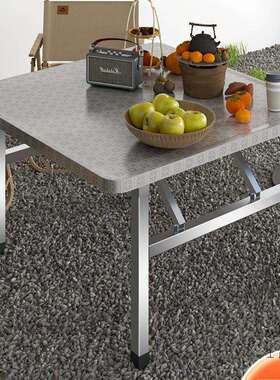 新款加厚不桌钢烧烤桌F5M8MHSS折叠户外锈桌圆角夜市摆摊方桌餐家