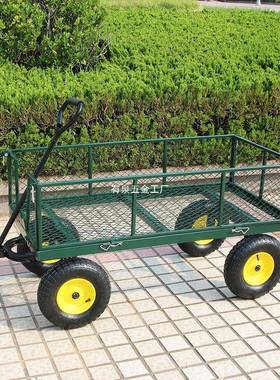 四轮车拖10016266搬车拉货小推板车网车老平虎车运车载重家用运货