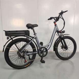 26S9电动助力自行女车士轻寸便电动代步车速山地变郊游车